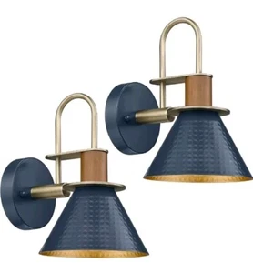 Industrial Wall Sconces Set of Two, HWH Indoor Wall Sconce 1-Light Barn... - Picture 1 of 7