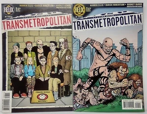 Transmetropolitan edición 8 y número 9 DC Comics Helix 1998 - Imagen 1 de 12