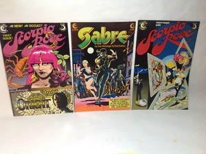 Eclipse Comics - Scorpio Rose Vol 1 #1 , Sabre comic - Picture 1 of 4