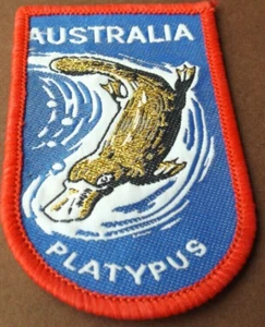 SOUVENIR PATCHES PLATYPUS AUSTRALIA - Picture 1 of 1