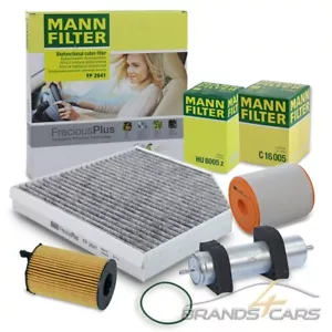 MANN-FILTER INSPEKTIONSPAKET FILTERSATZ FÜR AUDI A6 C7 A7 4G 3.0 TDI BJ 10-14 - Bild 1 von 11