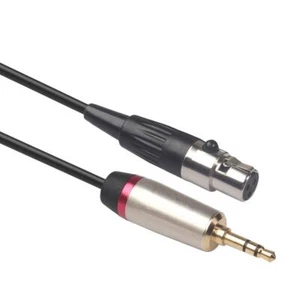 Cable de audio estéreo macho Mini XLR 3 pines hembra a conector de 3,5 mm TRS cable equilibrado - Imagen 1 de 15