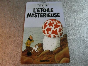 TINTIN L'ETOILE MYSTERIEUSE - CARTE 15/27 - COLLECTION TINTIN HERGE - 500 ex - Foto 1 di 2