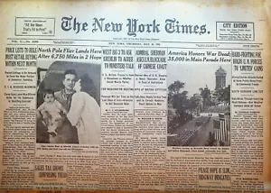 The New York Times May 31 1951 Korean War Lee Wallard Indianapolis 500 - Picture 1 of 2