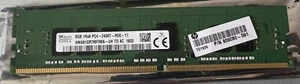 HPE HP 8GB DDR4-2400T RAM 1Rx8 PC4-2400T-RD0-11 805347-B21 809080-591 - Picture 1 of 1