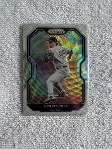 2021 PANINI PRIZM GERRIT COLE WHITE WAVE PRIZM #77 YANKEES - Picture 1 of 2