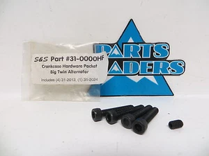 S&S Cycle Crankcase Alternator Hardware Packet Harley Davidson Big Twin 1970-84 - Foto 1 di 1