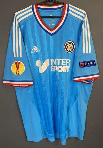 MARSEILLE OLYMPIQUE 2012/2013 LEAGUE EUROPA SOCCER FOOTBALL SHIRT JERSEY SIZE XL Cover