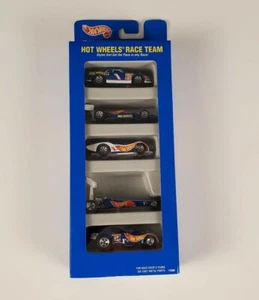Vintage Hot Wheels 1995 Race Team Diecast Toy Car 5-Pack Gift Set #13506 Sealed - Imagen 1 de 8