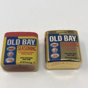 Mini Brands Old Bay Seasoning Regular Tin and Gold Tin - Picture 1 of 6