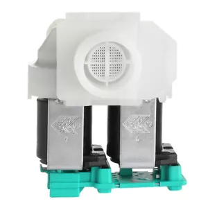 BOSCH WASHING MACHINE 2 WAY SOLENOID INLET VALVE 180° QUALITY REPLACEMENT PART - Picture 1 of 5
