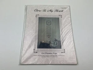 Lorri Birmingham Designs Close To My Heart Cross Stitch Pattern Bell Pull - Picture 1 of 4