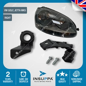 Headlamp Headlight Bracket Tab Repair Kit Right Driver For Vw Golf Jetta Mk5 - Picture 1 of 13