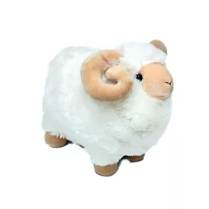 Ram Sheep peluche suave relleno MACARTHUR pequeño 7"/18 cm por ELKA - Imagen 1 de 3