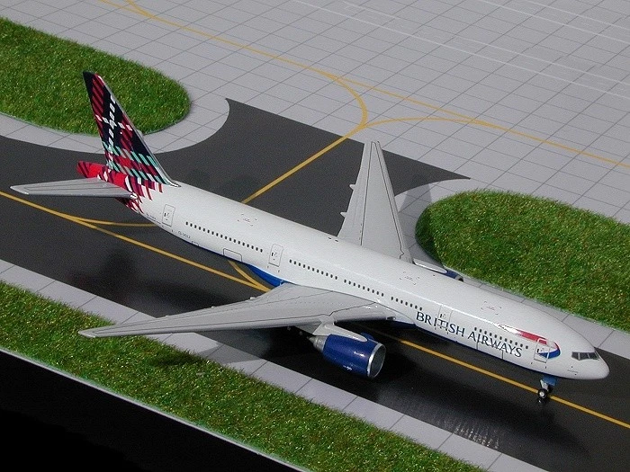 MODELO DIECAST GEMINI (GJBAW355) BRITISH AIRWAYS "SCOTLAND" 777-200 ESCALA 1:400 Foto 1 de 1