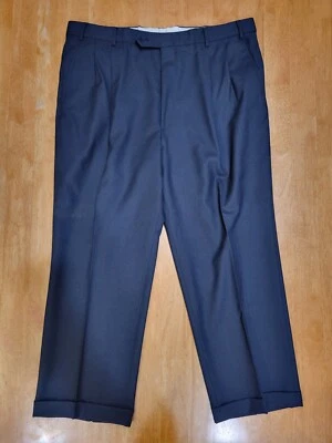 Mens Suit Wool 41 Pants 46x61 By Cricketeer - Image 1 of 4