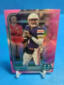 2022 Bowman U Chrome Malik Willis Pink Refractor Rookie Card #94 Titans - Picture 1 of 4
