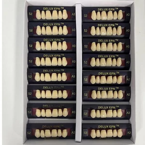 6pc/8pc Delux Dental Denture Acrylic Resin Teeth Upper & Lower - Picture 1 of 7