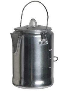 Steel coffee percolator , retro vintage style complete with insert - Picture 1 of 2