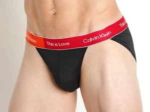 Calvin Klein Pride This Is Love Colorblock Micro SLIP SPORTIVO o JOCK STRAP NUOVO CON ETICHETTE - Foto 1 di 5