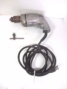 PET Super Duty 1/4" Capacity All Metal Drill Model 1421 With Chuck - Picture 1 of 12