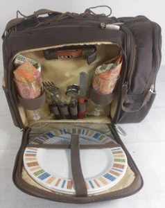 EDDIE BAUER SHOULDER LUNCH COOLER, CAMPING BAG, TRAVEL MANY VERSATIL POCKETS. - Picture 1 of 7