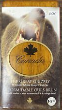 2004 Canada $8 Great Grizzly Bear Coin & Stamp set