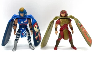 Dragon Flyz Figures Galoob 1995 Vintage Riptor & Wing Master Z'Neth - Picture 1 of 2