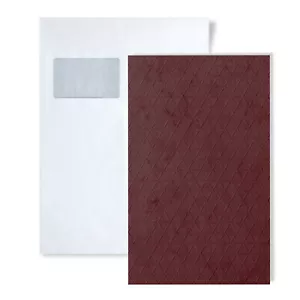 1 MUSTERSTÜCK WallFace S-22719 DIN A5 | Wandpaneel MUSTER CUBE VELVET Bordeaux - Bild 1 von 1