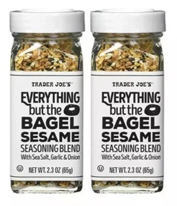 NEW Trader Joes Everything but the Bagel Sesame Seasoning Blend (2 Pack) - Picture 1 of 6