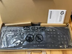 HP USB Slim Keyboard Win 8 US n3r87at#aba (New In Box) - Picture 1 of 4