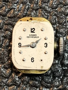 Reloj Mujer Girard Perregaux 17J Vintage Movimiento 53AE696 ~ REPUESTOS O REPARACIÓN - Imagen 1 de 11