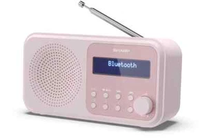 Sharp DR-P420(PK) Tokyo Digital Radio DAB/DAB+ & FM with Bluetooth - Pink - Picture 1 of 6
