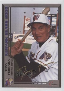 2000 Citation Graphics Newark Bears Tony Ferrara #7