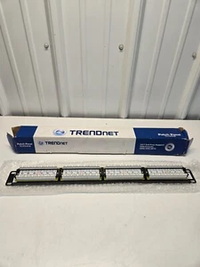 Trendnet Patch Panel TC-P24C6 (CAT 6, 24 Port) New In Box r10 - Picture 1 of 2
