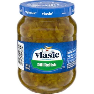 (12 pack) Vlasic Kosher Dill Pickle Relish, Dill Relish, 10 oz - Picture 1 of 14