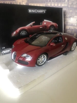 Minichamps 1/18 Bugatti Veyron Grand Sport 2010. Rare Model And Stunning! 1 Flaw - Image 1 of 4