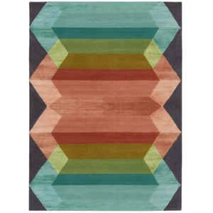 Multi Rug Square Set Hand- Made Tufted Custom Area Carpet For Living Room BedRoo - Picture 1 of 10