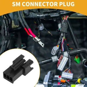 3 Pin SM Connector Plug Male Cable Terminal Housing Plug for Car Boat RV 1Pc - Picture 1 of 6