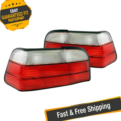 Luces traseras estilo fábrica cromadas/rojas ANZO 221215 para BMW 323i 1998 Foto 1 de 4