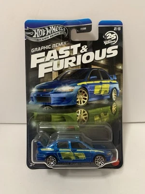 Lancer Evolution VII 2025 Hot Wheels Fast and Furious Graphic Remix 2/5 - Image 1 of 3