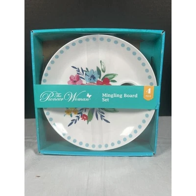 Juego de 4 platos de aperitivo para mujer Pioneer para copa de vino Foto 1 de 2