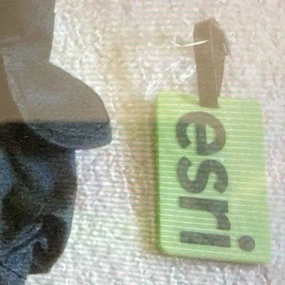 Etiqueta equipaje ESRI Foto 1 de 2