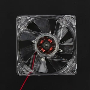 4Pin Dc 12V 80Mm Blue Led Light Cpu Pc Computer Cooling Case Fan PLM - Picture 1 of 11