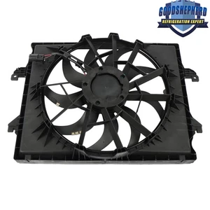 Fit For Ram 1500 19-23 3.0L 3.6L Single Radiator Cooling Fan Assembly W/ Shroud - Bild 1 von 12