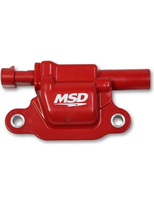 MSD Ignition Coil Blaster Gen V Gm Coils, 2014 And Up, Red, Square (8266) - Image 1 of 4