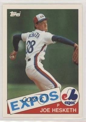 1985 Topps Traded Joe Hesketh #52T Rookie RC - Image 1 of 2