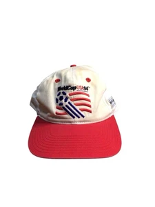 Vintage 90s FIFA World Cup Team USA 1994 Soccer Futbol Snapback Cap Hat OSFA - Bild 1 von 7