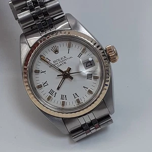 Rolex Ladies Date 26 mm Two Tone Jubilee Automatic Watch 6917 Circa 1979 - Picture 1 of 11