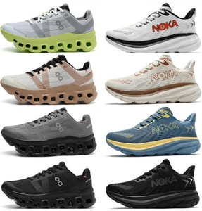 MENS RUNNING TRAINERS SHOCK ABSORBING CASUAL LACE GYM WALKING SPORTS SHOES SIZES - Picture 1 of 23